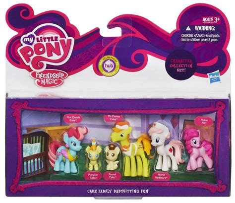 My Little Pony Friendship Is Magic Character Collection Sets Cake