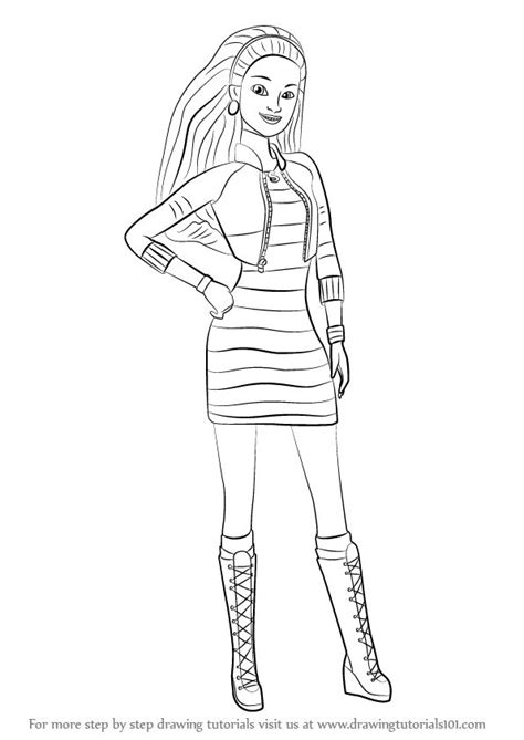 Barbie Life In The Dreamhouse Coloring Pages