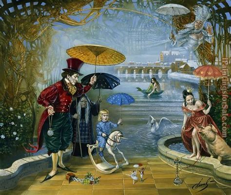 Michael Cheval Dream Flood In Fairyland Painting 50 Off Художники