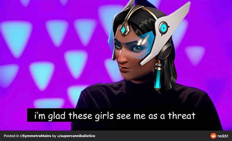 Symmetra Mains When They See People Complaining About The Amount Of