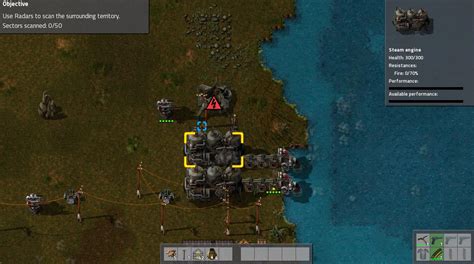 Use your imagination to design your factory, combine simple elements into ingenious structures, apply management skills to. Stuck on the radar portion of the tutorial - second steam engine isn't working, help? : factorio