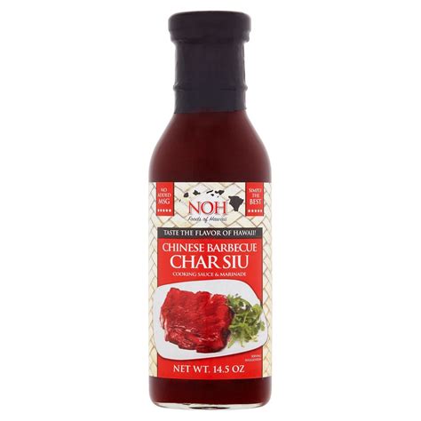 Noh Chinese Barbecue Char Siu Cooking Sauce And Marinade 145 Oz