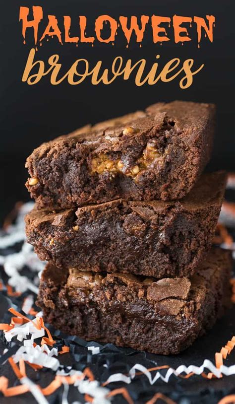 Halloween Brownies Rich Fudgey And Chewy This Is One Of My