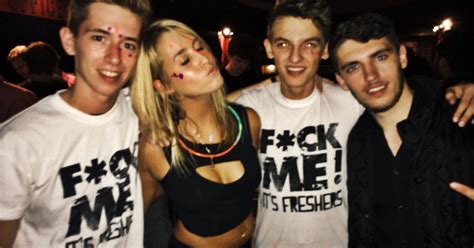 which uni has the most sex in freshers week