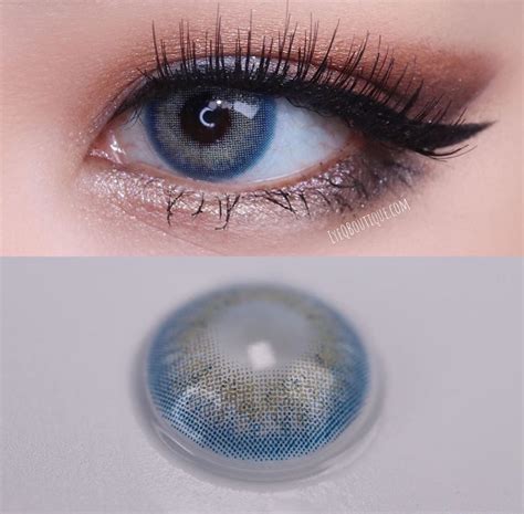 Freshlady Wildcat Blue Colored Contact Lenses Cosmetic Free Shipping