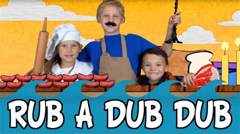 Rub A Dub Dub Three Men In A Tub Nursery Rhyme Youtube