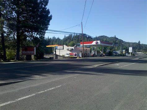 Shady Cove Or Downtown Shady Cove July 2011 Gas Station Photo