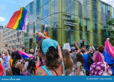 many people take part in spontaneous gay pride march after official pride parade was cancelled