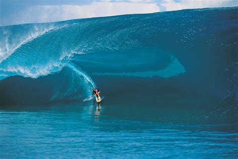 Riding Teahupoo Waves As The Biggest Challenge For A Surfer