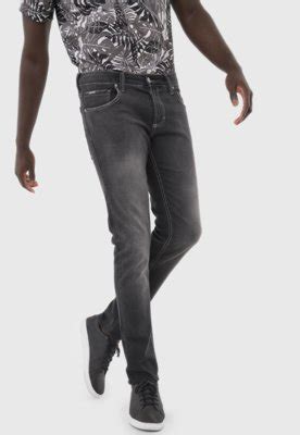 Cal A Jeans Forum Skinny Igor Preta Compre Agora Dafiti Brasil