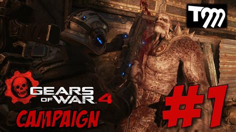 Gears Of War 4 Campaign Gameplay Walkthrough Part 1 Gow 4 Youtube