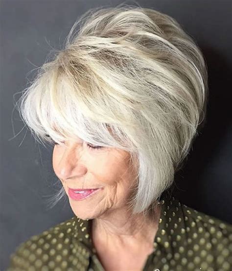 Trendy Short Haircuts For Women Over 60 For 2021 Pixie Bob