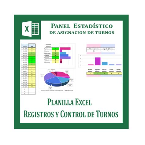Control Y Registros De Turnos Planilla Excel Demo 15 días GRATIS