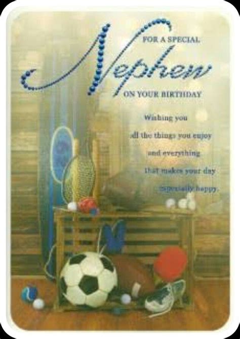 Happy Birthday Nephew | Happy birthday nephew, Birthday card sayings