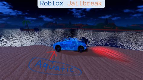 Roblox Jailbreak Season 16 Level 6 Aquatic Texture Youtube