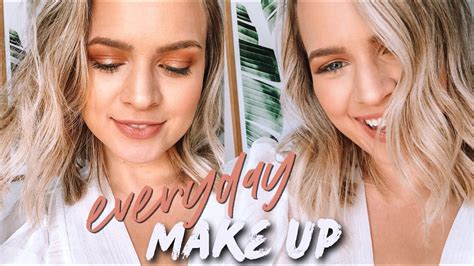 My Everyday Makeup Tutorial How I Do My Makeup For Filming Kayley