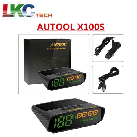 AUTOOL velocímetro Digital inteligente X100S Universal para coche HUD