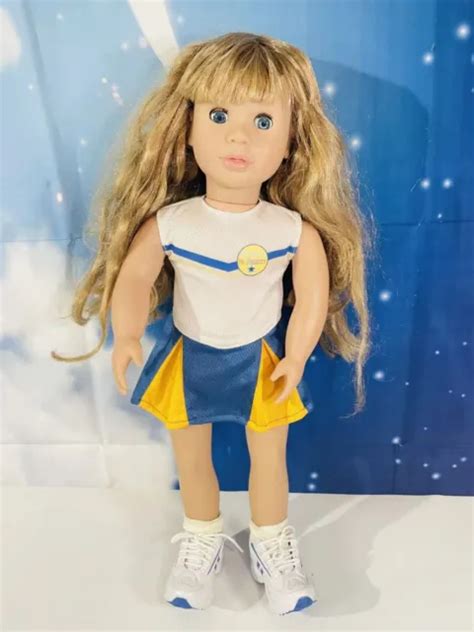 Our Generation 2002 Battat 18 Doll With Blonde Hair Cheerleader Sport Girl 19 96 Picclick