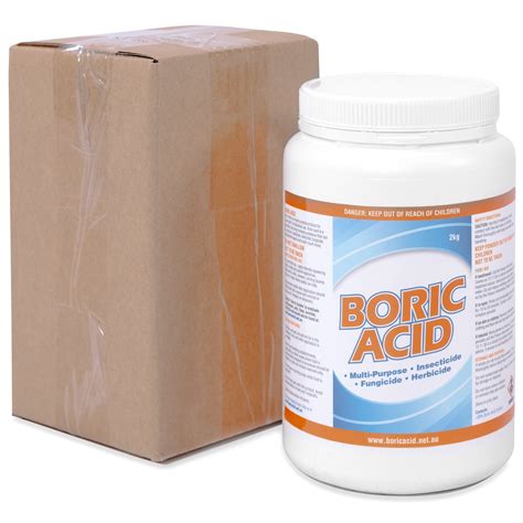 Boric acid, also called hydrogen borate, boracic acid, and orthoboric acid is a weak, monobasic lewis acid of boron. Boric Acid Powder 4kg - Boric Acid