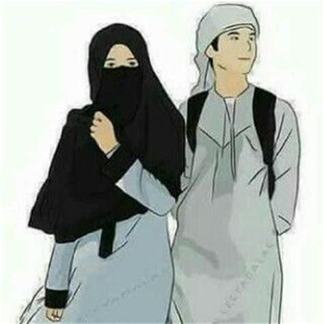 74 Gambar Kartun Muslimah Comel Dan Cantik HD