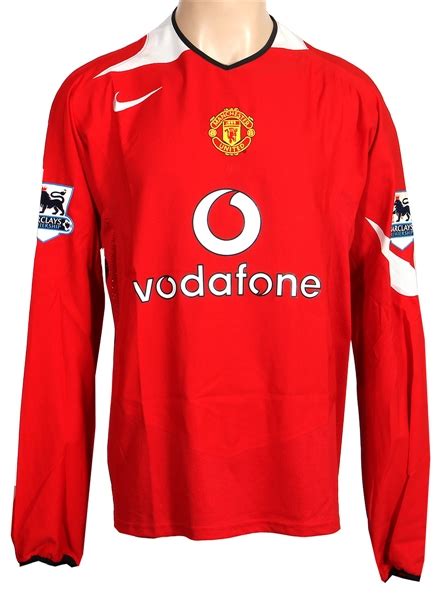 Lot Detail Cristiano Ronaldo Match Worn 2005 2006 Manchester United