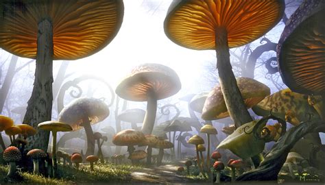 Mushroom Alice In Wonderland Quotes Quotesgram