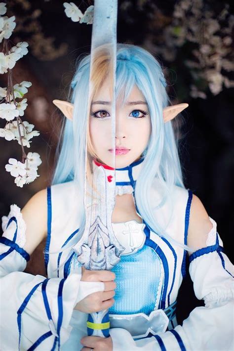 a real sword art online scene in people s eyes cosplay anime cosplay legal asuna cosplay