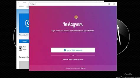 How To Install Instagram For Windows 10 Pc Cara Install Instagram Di