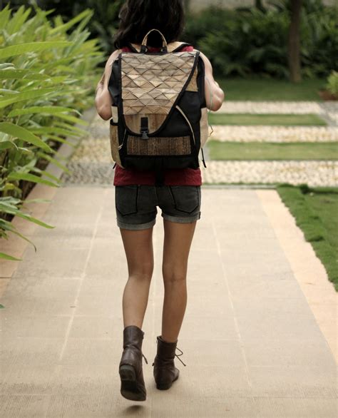 A Backpack Made From Completely Natural Eco Friendly Materials Yes