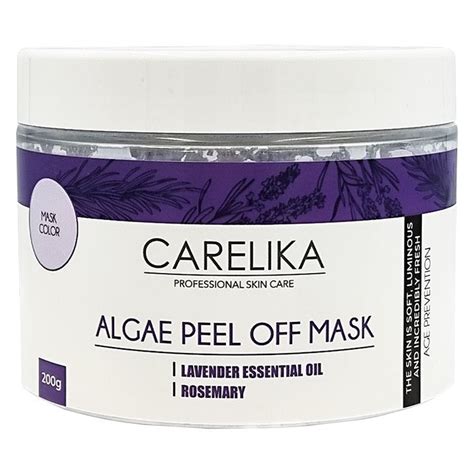 Professional Carelika Algae Peel Off Mask With Lavender And Rosemary