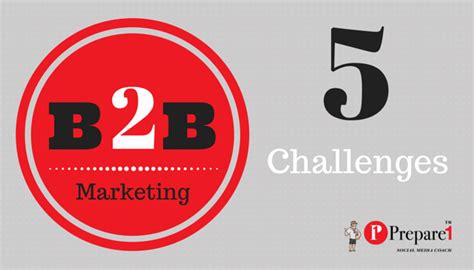 5 Challenges Of B2b Marketerprepare1 Image B2c Marketing Content