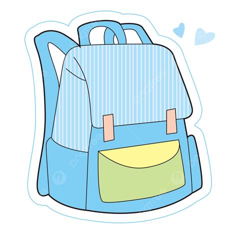 Mochila Escolar Azul Png School Bag O Pacote Sacos De Ombro Imagem