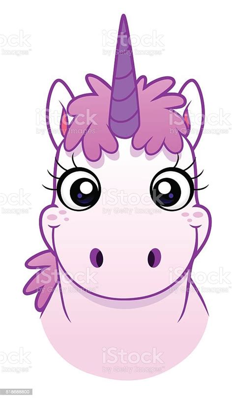 Unicorn Face Stock Illustration Download Image Now Animal Animal