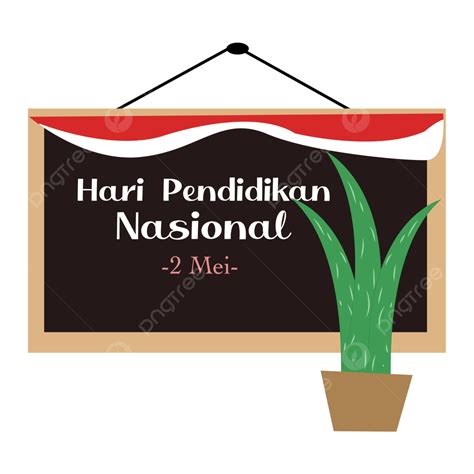 Gambar Hari Pendidikan Nasional Indonesia Dengan Papan Tulis Indonesia