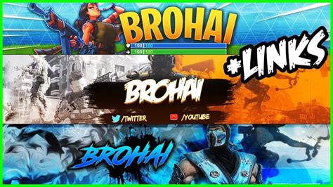 And you don't even need a graphic designer. Byba: Banner De Fortnite Para Youtube 2048x1152 Sin Nombre