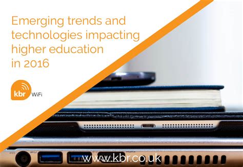 Emerging Trends And Technologies In Education 2016 Kbr