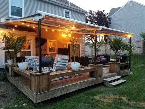 Shield Your Deck From The Elements With A Retractable Pergola Awning
