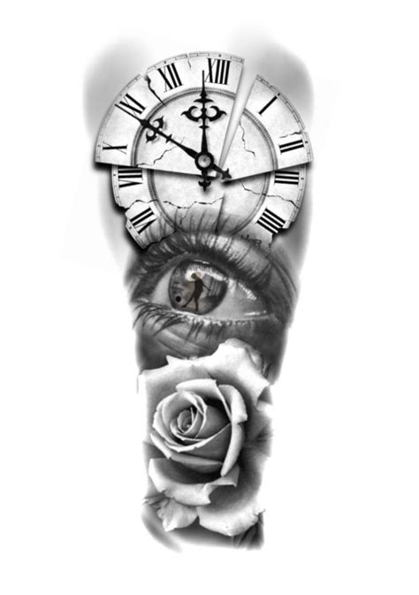 225 Clock Tattoos Ideas And Designs 2023 Tattoosboygirl Clock