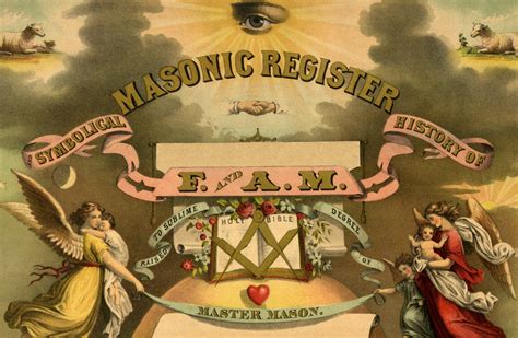 Masonic Register And Symbolical History Of F And A M Vintage