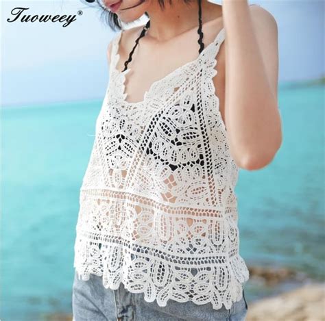 2018 new perspective hollow out mesh top female gilet sexy cute summer lace vest for women