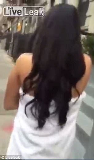 Girlfriend Forced To Walk Naked Down Street Is Traumatized Daily Mail Online
