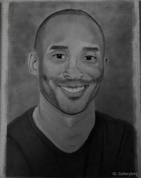 Finished Drawing Kobe Bryant X R Lakers
