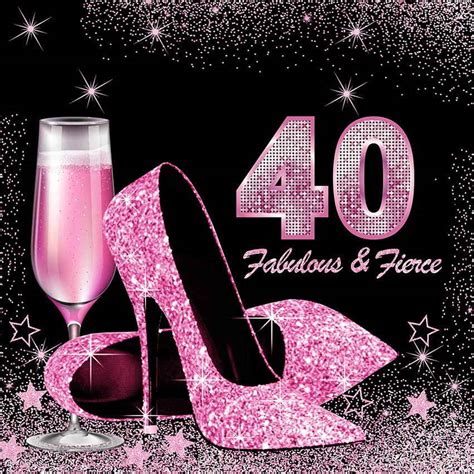Golden bows made from modeling chocolate take these cake pops to a whole new level of fabulous! Happy 40th Birthday Party Photography Backdrops High Heels ...