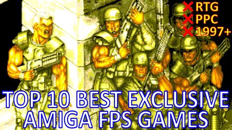 Top 10 Amiga Fps Games Youtube
