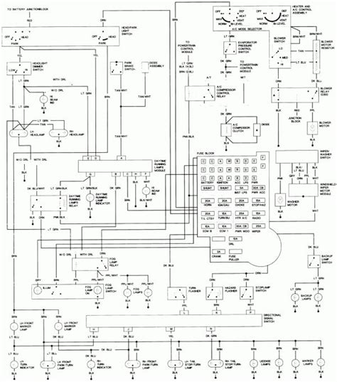 1990 Chevy Silverado C1500 Wiring Diagram