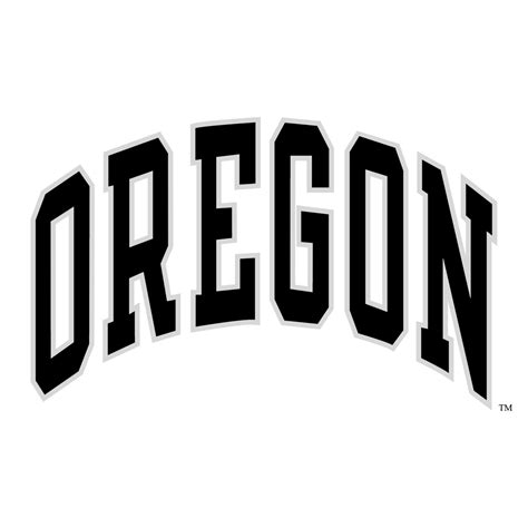 Oregon Ducks Logo Black And White 5 Brands Logos