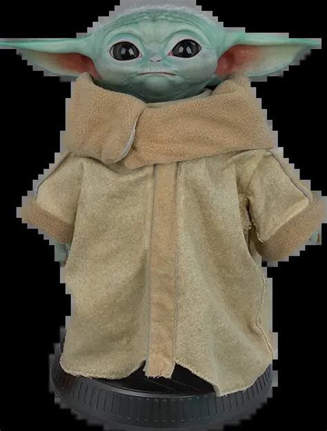 Star Wars Mandalorian The Child Grogu Baby Yoda Life Size Sideshow