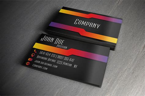 Modern Business Cards Business Card Tips