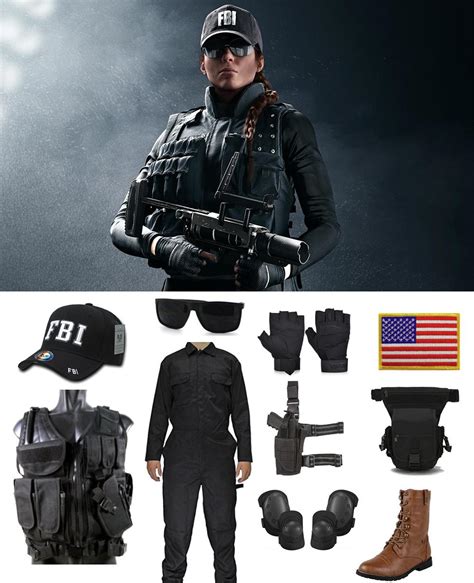 Ash From Rainbow Six Siege Costume Carbon Costume Diy Dress Up Guides For Cosplay And Halloween
