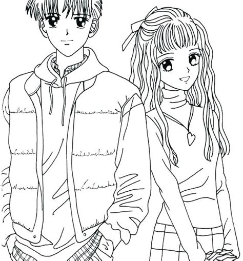 Cute Couple Coloring Pages At Getdrawings Free Download